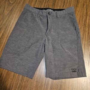 Billabong Crossfire Submersibles Gray Kids Shorts Sz 24